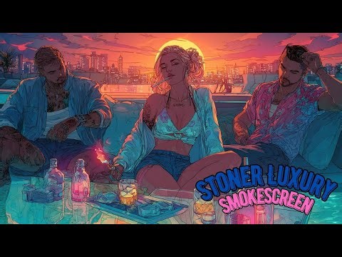"Rooftop Kush Club & Midnight Marble" 'Luxury Stoner Trap - 420 Bluesy Music for Soul'