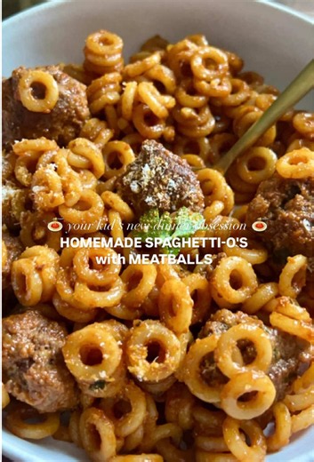 Homemade Spaghetti O’s with Mom & Nonna Meatballs (30-Minute)