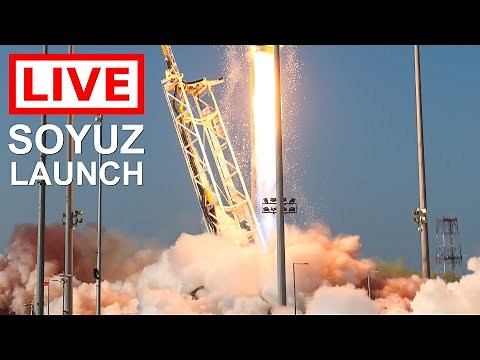Launch of the Soyuz MS-21 Crew to the ISS