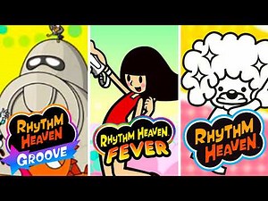 Rhythm Heaven Series - ALL 180 Minigames