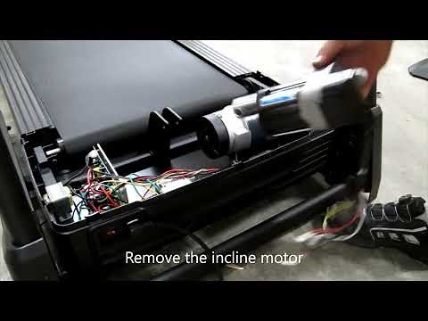 How to replace the incline motor on your treadmill