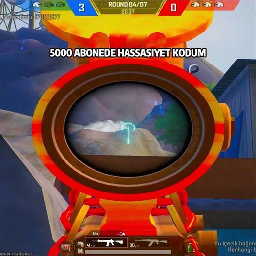 5000 ABONEDE HASSASİYET 😎☠️ #pubgmobile “Pubg Mobile Wow’daki Bu Modu Deneyin!