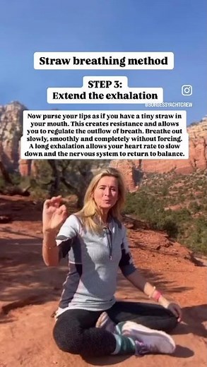 REDUCE STRESS FAST - STRAW BREATHING