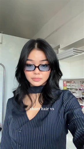 123 reactions | short hair vs long hair | Patty Chua | Facebook