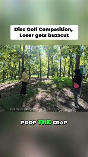 Playing Disc Golf For PUNISHMENT #discgolf #zanygoobz