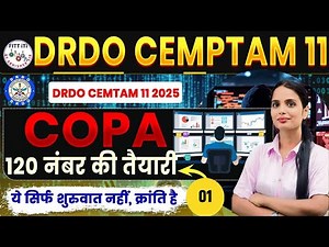 01 - DRDO Technician COPA Classes | Complete Syllabus Explained | DRDO Tech-A Preparation 2025