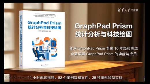 《Graphpad Prism统计分析与科技绘图》视频教程