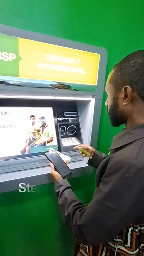 How to Deposit to another BSP account Using the ATM .. @highlight | Shane Sela Bulungol