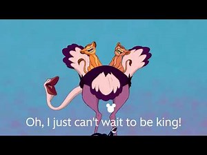 The Lion King - I Just Can't Wait to Be King Backwards!