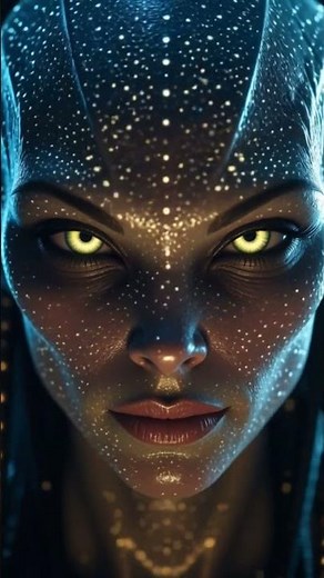 Alien Portrait Futuristic | Ai