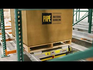Pallet Runner Deep Lane Warehouse Storage System
