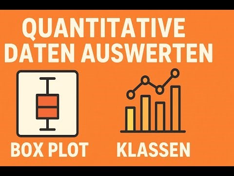 quantitative Daten auswerten - Statistik Video 2