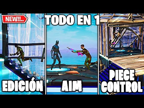 El *MEJOR* Mapa para PRACTICAR en FORTNITE | Edición, AIM y Piece Control.