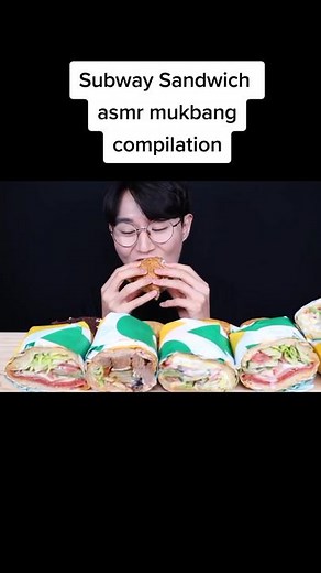 Subway sandwich asmr mukbang compilation #subwaysandwiches #koreanmukbang #yummy #asmr #fyp #mukbangeatingshow #asmrmukbang #eatingshow #eatingsounds #eatingasmr #mukbang #mukbangasmrfoods #mukbangcompilation #fyp #fypage #fypage #fypシ #fypシ゚viral #ABCKreasiKrezi #flks