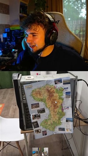 This is such an OP setup for Geoguessr 😭