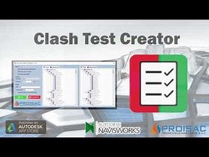 CLASH TEST CREATOR for Autodesk Navisworks-NAVISWORKS API BIM C#