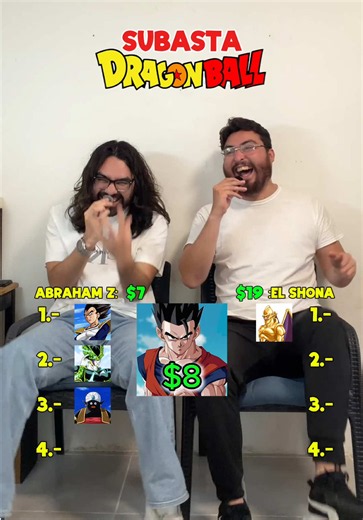 Subasta Personajes de Dragon Ball! ¿Quien Ganó? #dbz @Shona | Dragon Ball Z Costume
