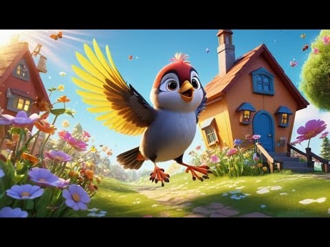 Chirp Chirp Little Finch | English Nursery Rhyme | Kids Songs