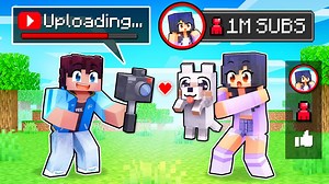 1M SUBS Using The YOUTUBER Mod In Minecraft!