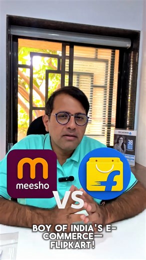 Meesho VS Flipkart Who Will Be INDIA's Ecommerce KING? #meesho #flipkart #camparison #stockmarket