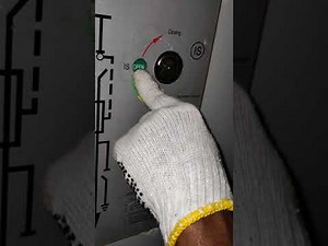 How to operate load break switch LBS