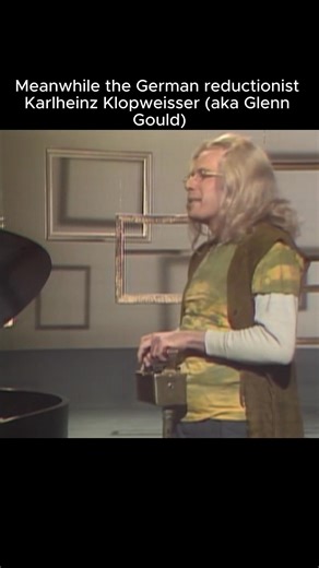 122K views · 2.1K reactions | Glenn Gould the pianist? Yes. Glenn Gould the comedian? Also yes. | Glenn Gould | Facebook