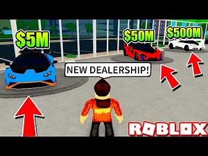 Building a MAX New Hyper Car Dealership! in Dealership Tycoon Update! (Roblox)