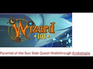 Pyramid of the sun Side quest Walkthrough, Krokotopia