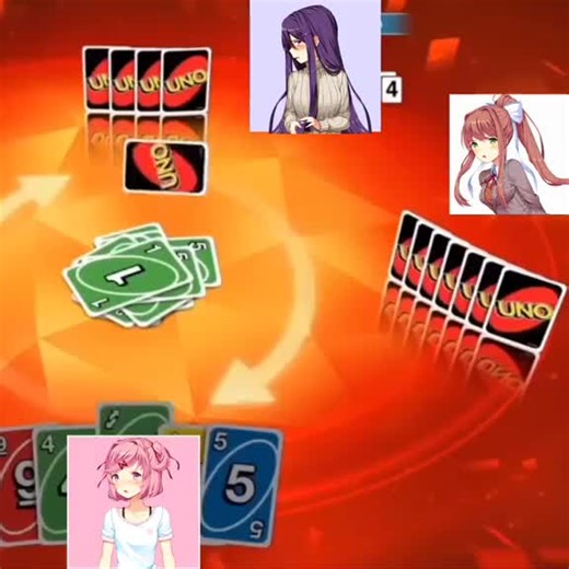 Monika Playing UNO: Game Overview and Reactions