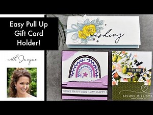 Easy Pull Up Gift Card Holder - Free PDF!