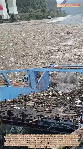 collecte mécanisée de la végétation flottante et des déchets
