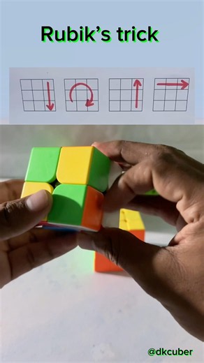 How to solve Rubik’scube #rubikscube #shorts