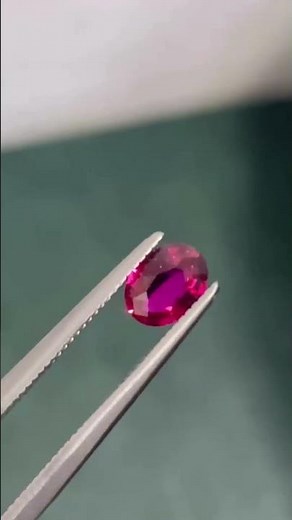 0.54 Ct Heated Ruby | Vivid Ceylon Gemstone from Sri Lanka | Rainbow Gems