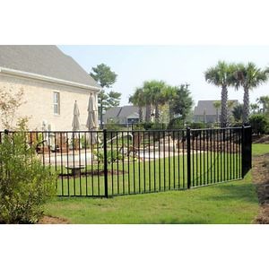 [Hot Item] Durable Metal Aluminium Privacy Fence and Panel Fencing Aluminum Gate for Yard and Balcony