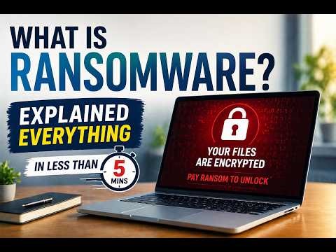 How Ransomware Works in 5 Minutes (Beginner Guide)? What is Ransomware?