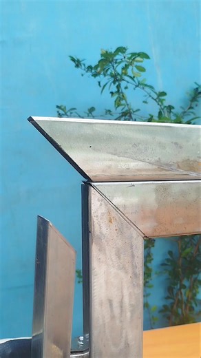 Beginner welders should immediately know this square tube connection technique #welder