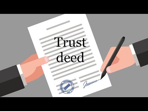 Drafting Trust deed #trust deed #cspinkyryadav