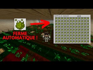 Tuto ferme a inferium automatique minecraft !
