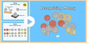 Maths Intervention Recognizing British Money PowerPoint