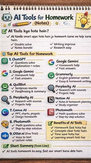 Tired of homework? 😩Let AI do the hard work for you 🤖✨