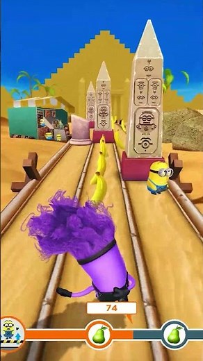 Despicable Me Minion Rush Purple Evil Monster #minionrush #4k60fps #despicablememinionrush