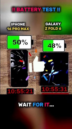 ⚡🚀 IPHONE 16 PRO MAX VS GALAXY Z FOLD 6 SPEED TEST!!