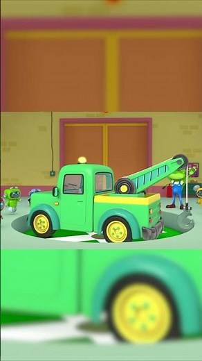 Baby Bus Crash Rescue | Gecko's Garage 3D | Learning Videos for Kids 🛻🐸🛠️