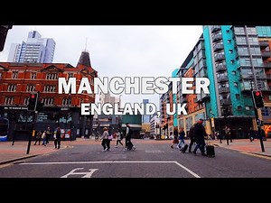 Manchester, England, UK - Driving Tour 4K