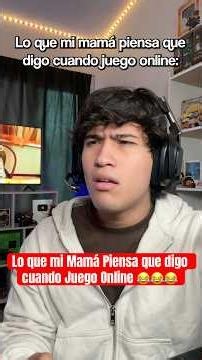 Lo que Mi MAMÁ Piensa que digo Vuando Juego ONLINE: 😱😂 #shorts