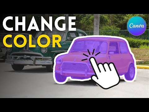 How to Select and Change Colors in Canva