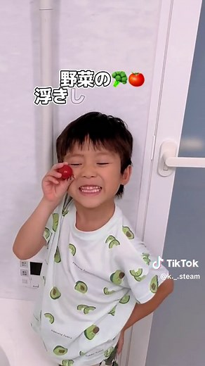野菜の浮き沈み実験！りんごは浮く？沈む？ #自由研究