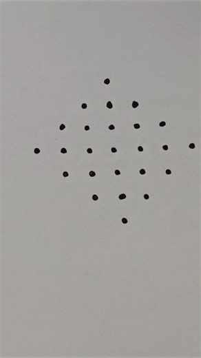 7*1 dots #shorts #ytshorts #shortfeed #shortvideo #trending #kolam #muggulu #rangoli #youtube