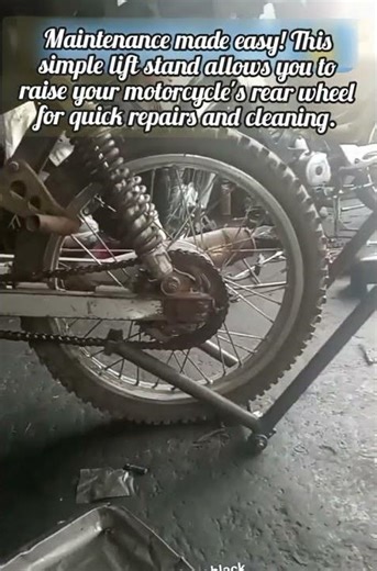 Genius Motorcycle Rear Lift Stand