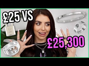 Affordable 'DESIGNER' Jewellery (UNDER £30!) Cartier, LV..